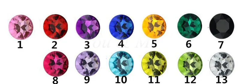 168G Large size metal jeweled huge butt plug steel crystal anal plug beads 13 color for choose Adult Sex Toys for Women and Men