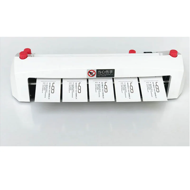 Cortador de tarjetas eléctrico tamaño A4, 90x54mm, SK316, máquina de corte de tarjetas de visita, ajuste fino, resistente