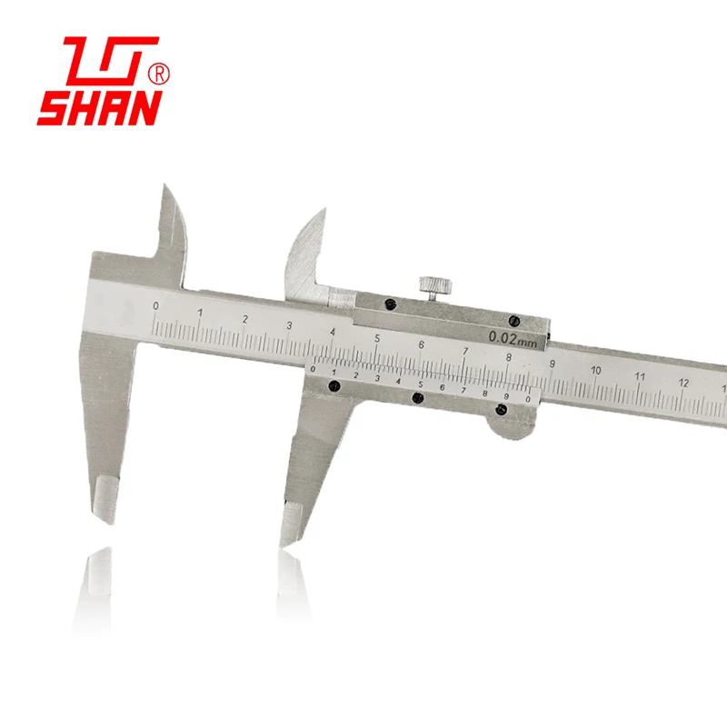 I type vernier caliper 0-200 0-300 mm factory direct high precision carbon steel stainless steel vernier calipers measuring tool