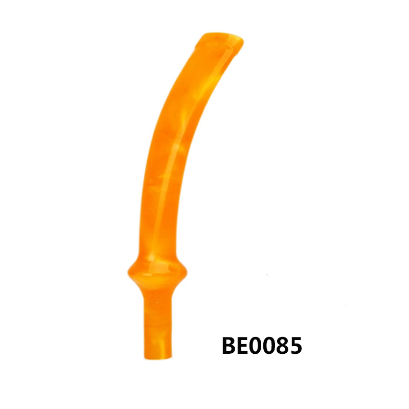 RU-MUXIANG Colorful Tobacco Pipe Stem Replacement Smoking Pipe Mouthpieces be0080-be0117