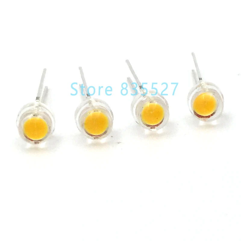 1000pcs/lot LED 5MM F5 warm white / white 0.25W Super Big Chip Bright Strawhat Light Emitting Diode Chandelier Crystal Lamp DIP