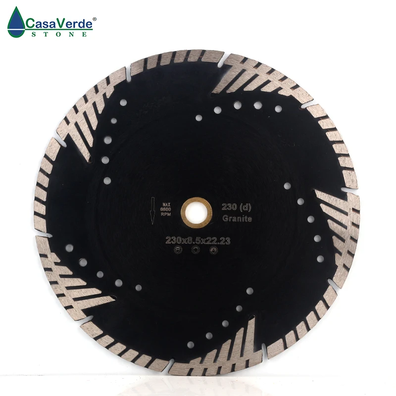 DC-STB9 230mm circular diamond grinding disc 9 inch cutting blade for granite and marble