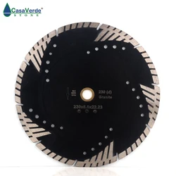 DC-STB9 230mm circular diamond grinding disc 9 inch cutting blade for granite and marble