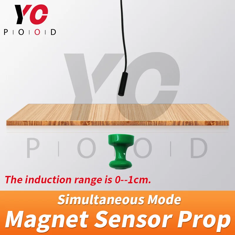 Magnet sensor simultaneous version Escape Room Prop four magnet Same time to release YOPOOD Takagism game puzzles open magnetic