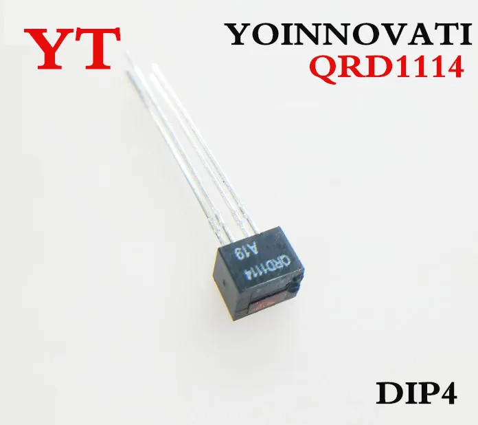  50PCS QRD1114 SENSR OPTO TRANS 1.27MM REFL PCB Best quality