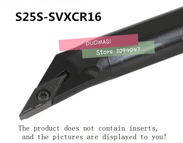 S25S-SVXCR16 CNC Boring Bar, Internal turning tools holder,indexable Lathe cutting tool,Turning Tool holder for VCGT1604 Insert