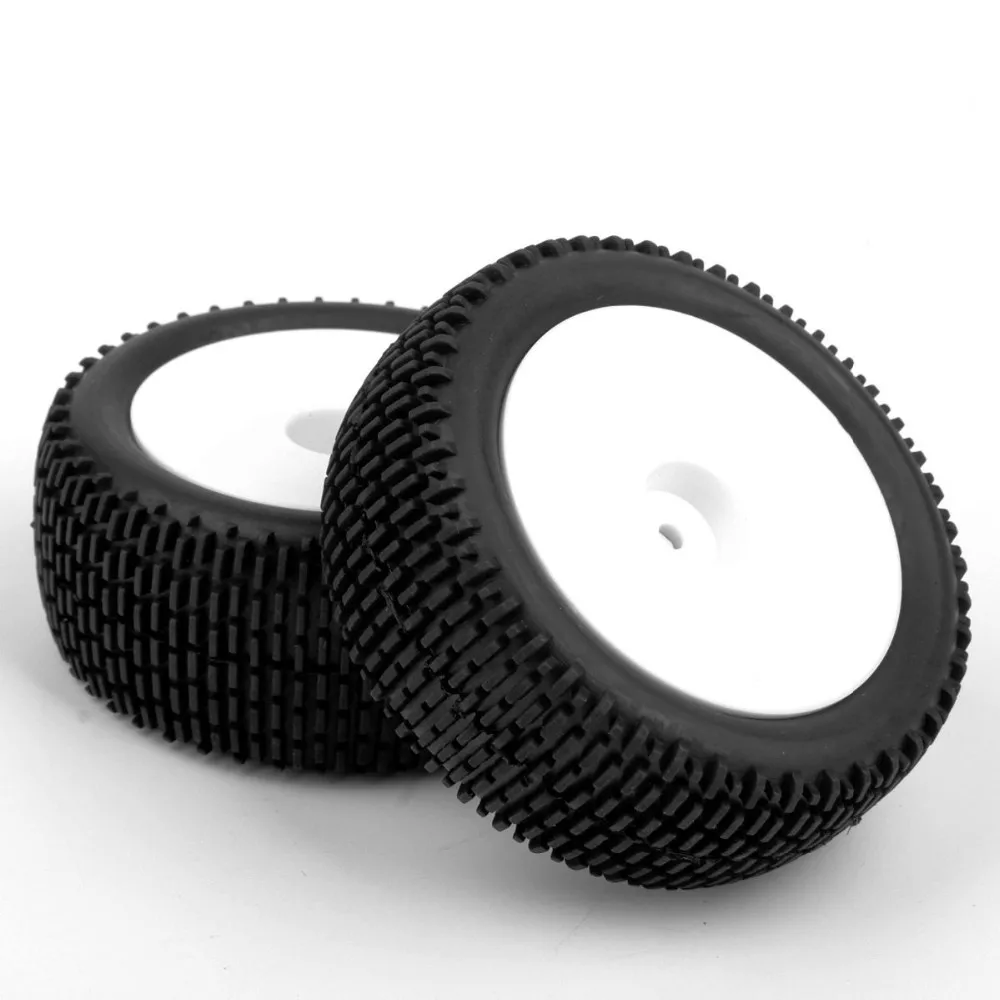 1:10 Scale Tires Tyre Wheel with 12mm Hex fit RC Off-Road Buggy Car Model Toys Accessories