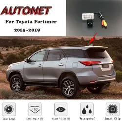 AUTONET HD Night Vision Backup Rear View camera For Toyota Fortuner 2015 2016 2017 2018 2019 CCD/license plate Camera