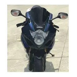 Motorcycle Double Bubble Windshield Windscreen Screen For 2005 2006 Suzuki GSX-R1000 GSXR1000 GSXR GSX-R 1000 K5 K6 Black