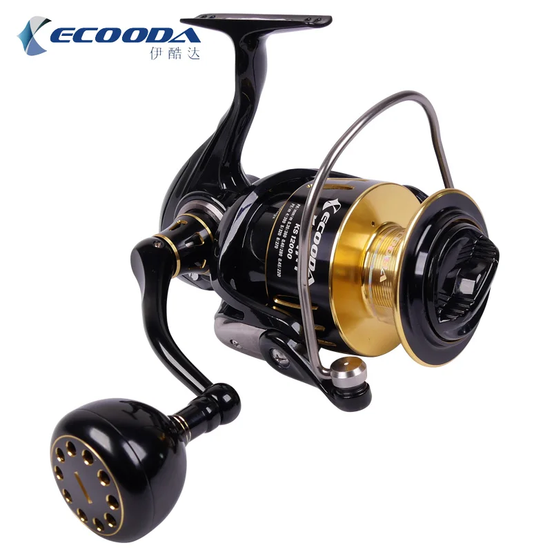 

Ecooda Full Metal fishing reel KS12000 Spinning reel Boat fishing reel 7BB+1 Big fishing force Saltwater reel 25kg drag