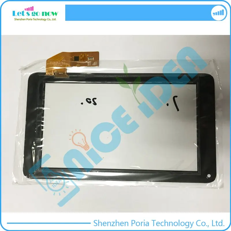 100% New 7'' Inch Touch Screen Digitizer For HOTATOUCH C109191A1-DRFPC09ZT-V1.0 FT5216 Black Front Tablet Touch Panel Glass