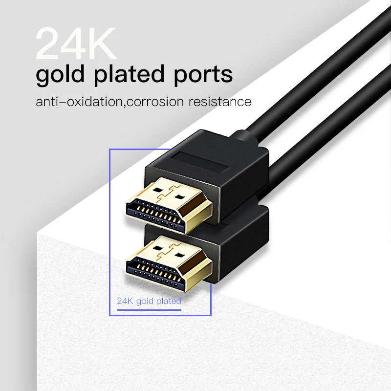 Shuliancable High Speed HDMI Cable 2.0 4K 1080P 3D for HD TV XBOX PS3 computer cable 0.3m 1m 1.5m 2m 3m 5m 7.5m 10m