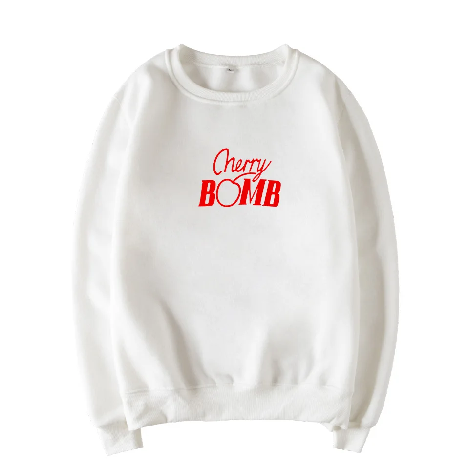 

Skuggnas Cherry Bomb Jumper High quality Crew Neck Casual Tops Women Sweatshirt Long Sleeve Fashion Tops Drop Ship