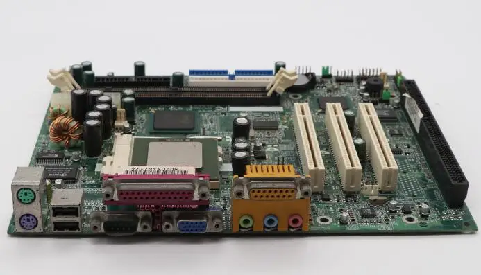 MS-6395 VER:5 100% OK Original 810 810T IPC motherboard  ISA Mainboard With VGA 3*PCI VGA LPT 1*ISA Slot CPU Industrial Board