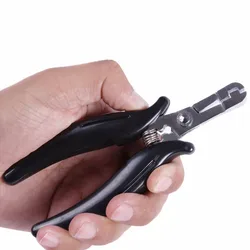 1pc Hair Extensions Pliers Metal 6mm U Shaped Pliers For Micro Rings Human Hair Extensions Tools
