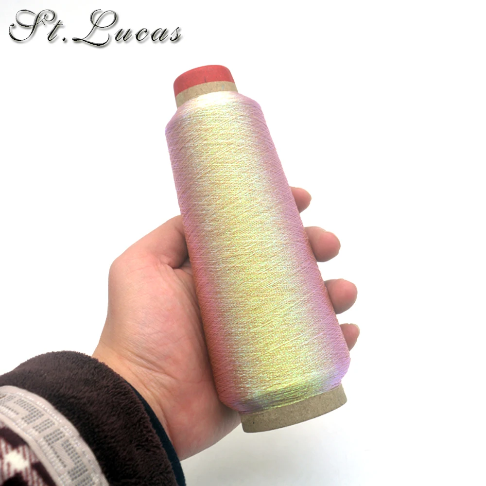 high quality 3200M/Roll DMC Metallic Embroidery Crochet Knitting Yarn Cross Stitch Metallic Yarn Threads Sewing accessory diy