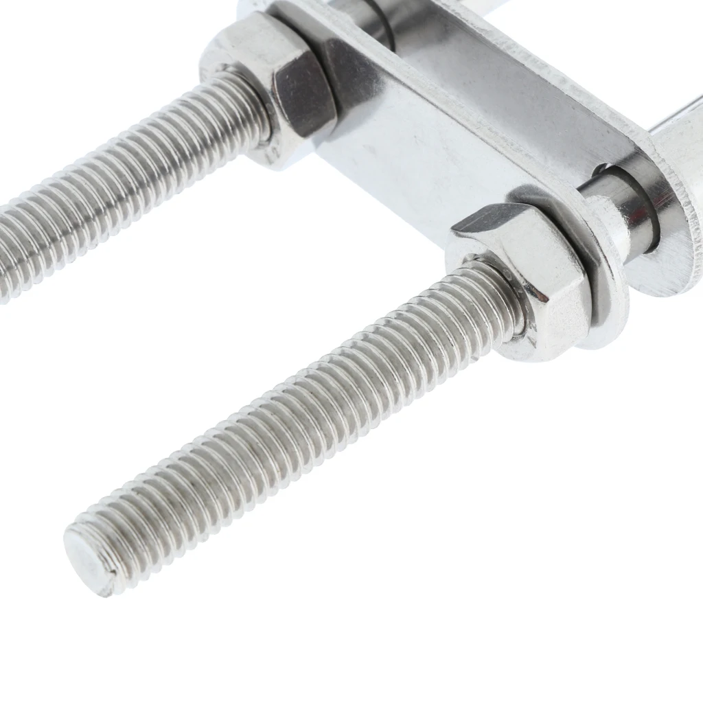 304 Rvs Marine Touw Rigging Boog Stern Eye U-bout Yacht Boot Hardware Groothandel Dropshipping Marine Rigging M8 * 100