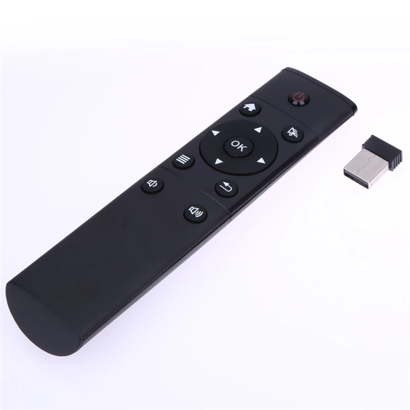 2.4GHz bezprzewodowa mysz klawiatura 12 klawiszy FM4 inteligentny pilot Air Mouse z odbiornikiem USB dla KODI TV Android/Windows/Mac OS