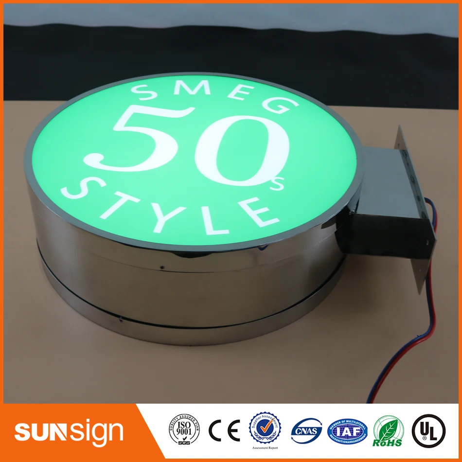 3D Acryl Reclame Led Verlichte Letters Lichtbak Store Front Teken Licht Up Letters Aangepaste