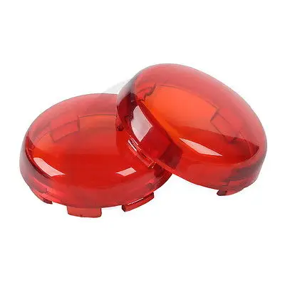 Motorcycle Turn Signal Lens Cover For Harley Davidson XL883 XL1200 Sportster 1992-up Softail