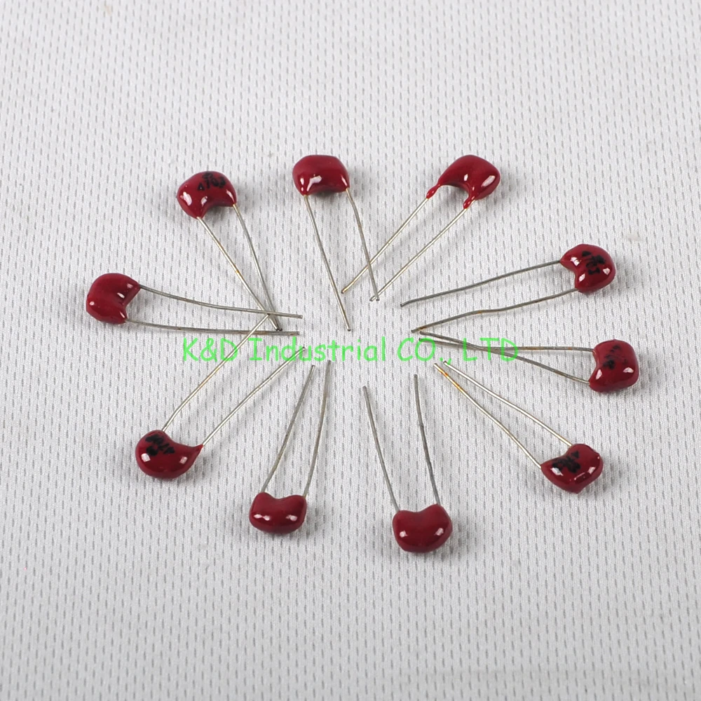 10 шт. Серебряный слюды конденсатор 470pF 500V радиальный усилитель для аудио усилителя