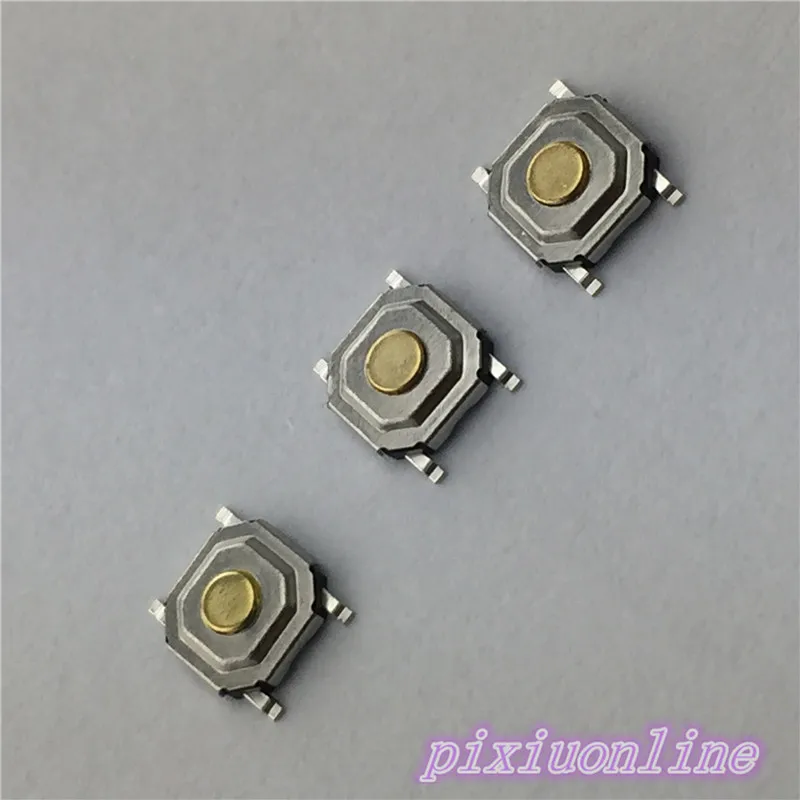 G66 High Quality 5.2*5.2*1.5 mm 4 PIN 50pcs/lot SMT Metal Tactile Push Button Switch Tact Switch