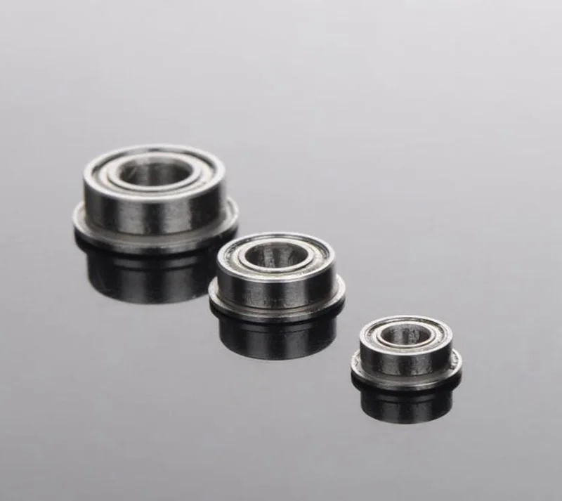 10PCS Make miniature robot bearing with cup type flange bearing for RC /Car/ROV robot