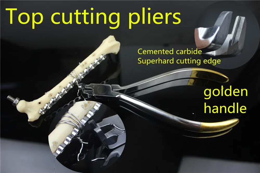 medical orthopedic instrument Top cutting pliers stainless steel Wire cutter Cemented carbide DC dental Tail wire cutting forcep