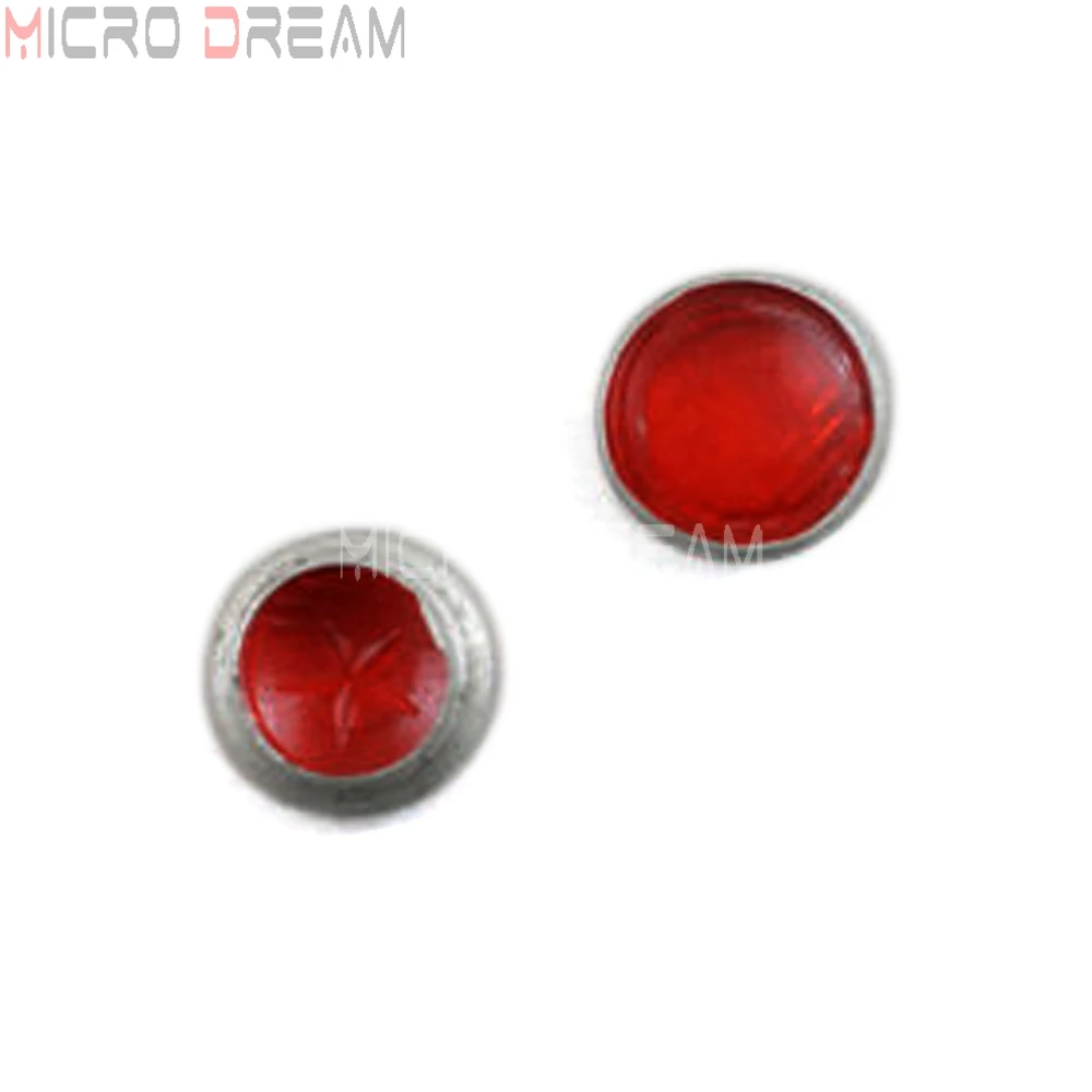 1 Pair Ural Sidecar Motorcycle Replacement Headlight Lens Red Retro Headlamp for BMW KS750 K750 M1M M1S M72 R12 R75 R51 Replika