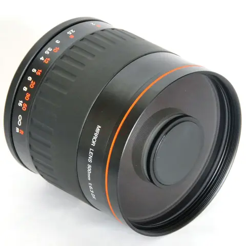 JINTU f/6.3 미러 망원 카메라 렌즈, 소니 NEX E 마운트 NEX7 NEX6 NEX5 A6500 A6300 A6000 A6400 A7 A7S A7R A7M 용 블랙, 500mm