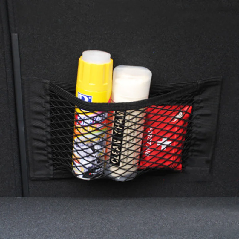 Car Trunk Nylon Rope Net/luggage net with backing For Mercedes Benz A180 A200 A260 W203 W210 W211 AMG W204 C E S CLS CLK CLA SLK