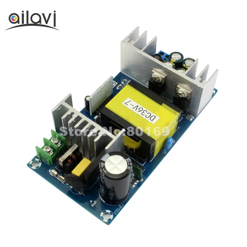 250W High Power Converter AC220 to DC36V 7A AC-DC Switching Power Supply Module Bare Board