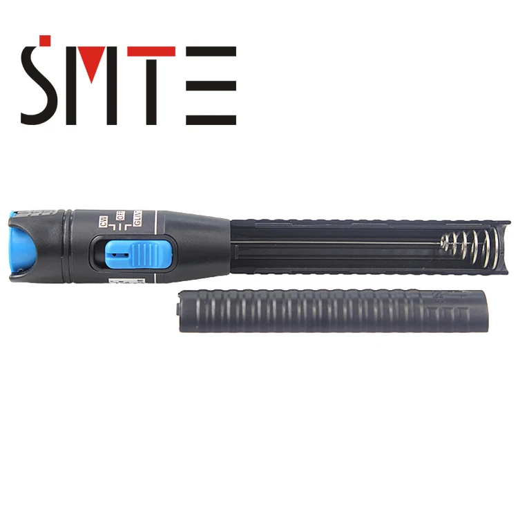 

Free shipping 10mW Visual Fault Locator Red Light Laser Source Fiber Optic Cable Tester Test Tool plastics 15-20km