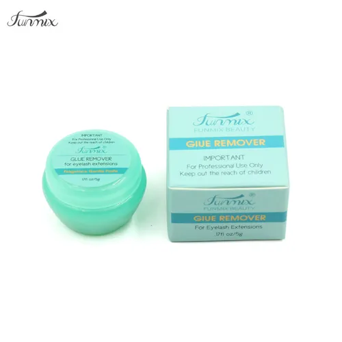 Imagen 2 del producto Funmix NUEVA estimulación cero Fase Crema eliminadora de pegamento para pestañas 5g eliminación rápida Fragancia Eliminador de pegamento con olor