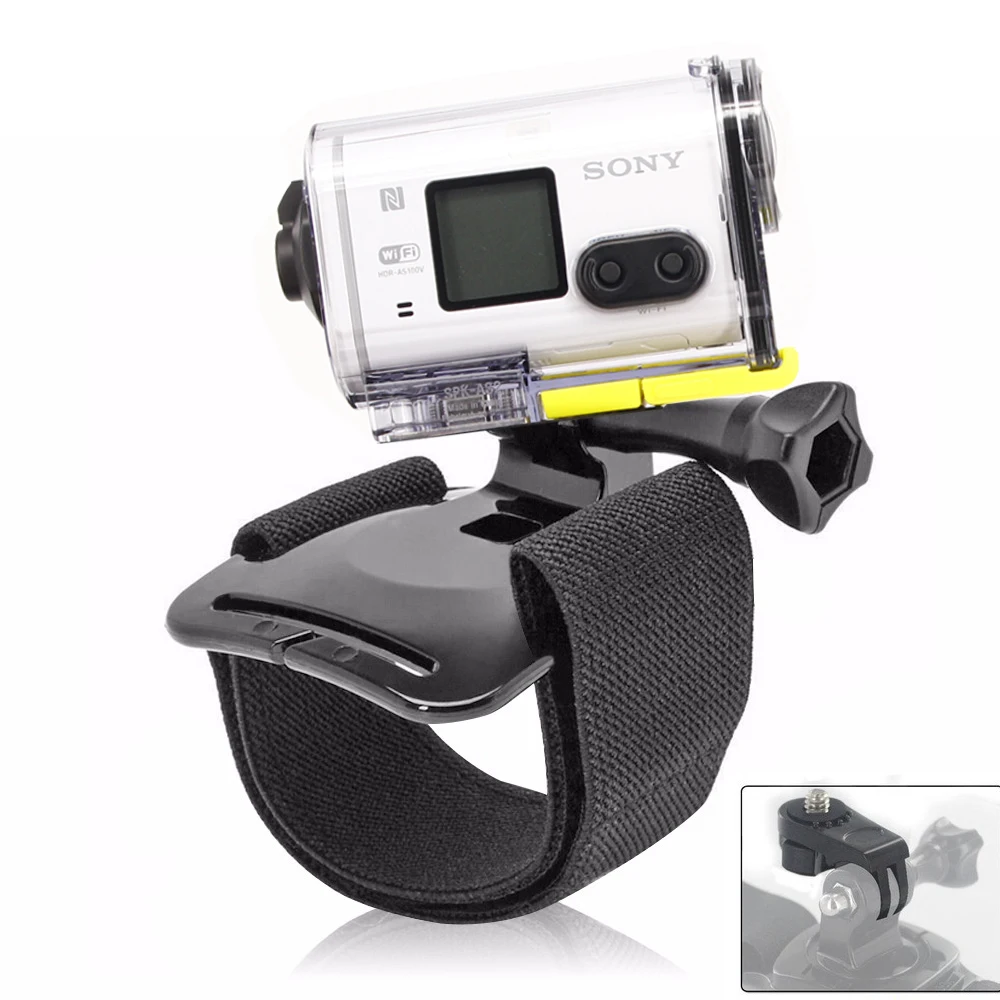 HDR-AS100VR AS30VR AS200V AZ1VR fdr-x1000v pasek do mocowania na nadgarstek wysuwany pasek pasek na nadgarstek pasek do akcesoriów do kamery akcji Sony