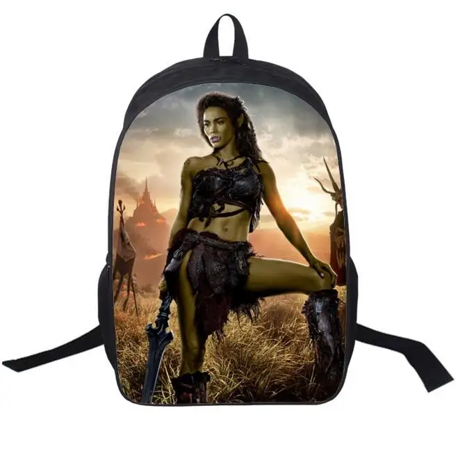 New Design World of Warcraft Bag WOW Printing Backpack for Teenagers Travelling Rucksack Schoolbag Game Player Favorite Gift