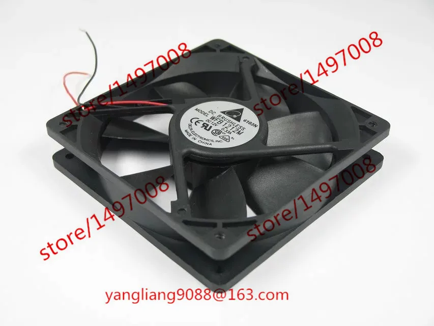 

Delta Electronics WFB1212ME DC 12V 0.33A 120x120x38mm Server Cooling Fan