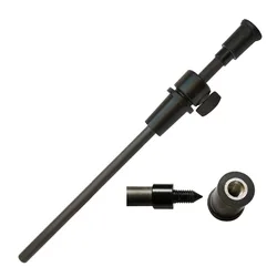 4/4 3/4 Upright Bass Double Bass Endpin Carbon Fiber Pull Rod Type Thread Rubber Head SL314