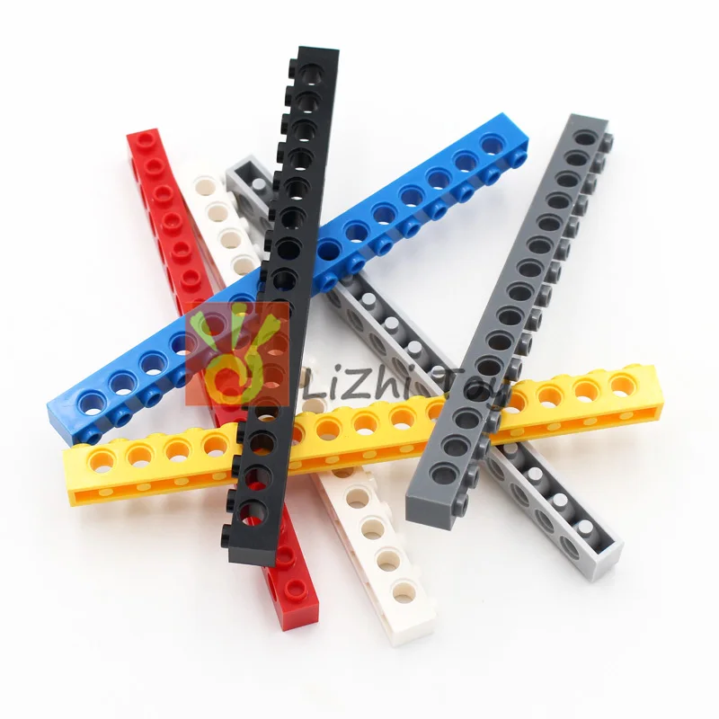 Lizhi Technology 3703 Brick 1x16 with Hole Thick Bricks Model Building Blocks Compatible Accessories Parts Mechanical Science