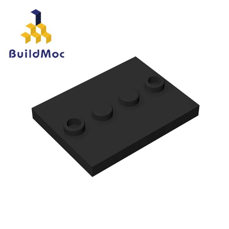 BuildMOC 88646 17836 3x4 human base brick high-tech Changeover Catch For Building Blocks Parts DIY Edu