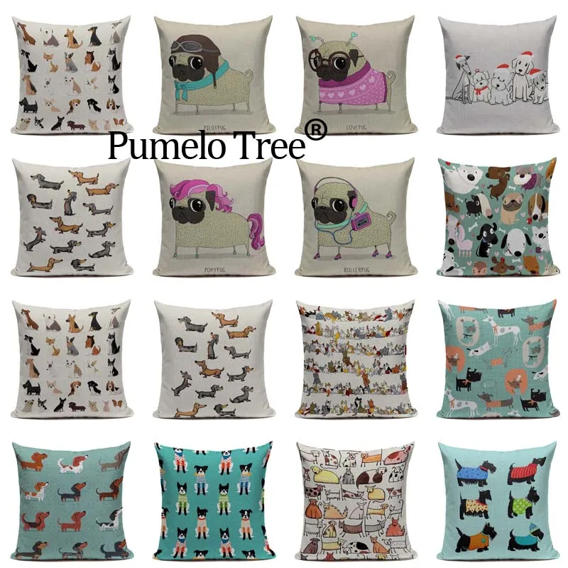 Customized Pillowcases On The Pillows New  Cartoon Decorative Cushion Covers For Sofa Bed  Animal Pillow Case For Pillow