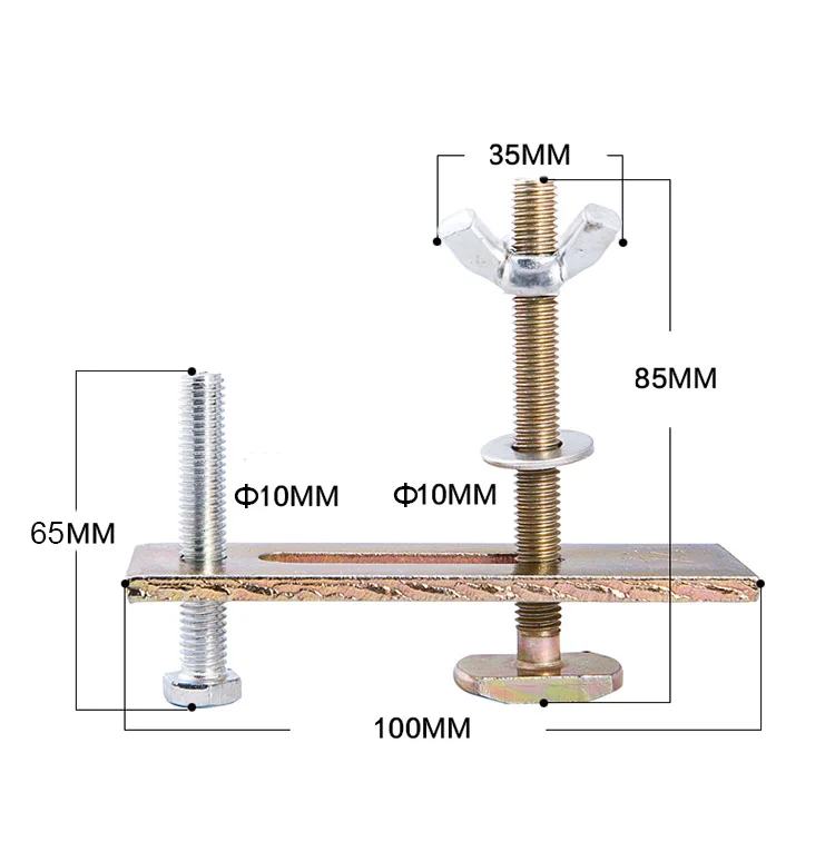 

4pcs/set 100mm cnc milling engraving machine parts press plate clamp fixture fastening platen router for T-slot working table