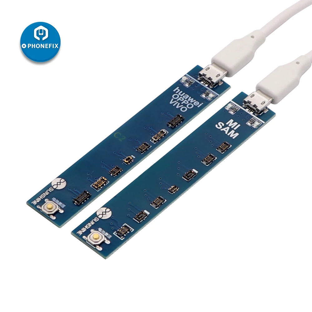 Placa de activación de batería de RL-909C con probador de pantalla Digital USB, carga rápida para iPhone 8/8 Plus/X/XR/XS/MAX, para teléfono Android