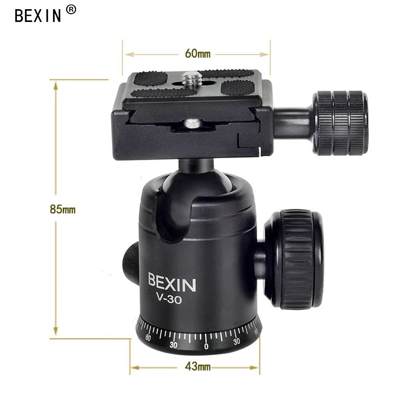 BEXIN Travel Camera Photography Accessories Smartphone Small Tripod ball head Mini Tripod Holder for Phone Camera for aluminium