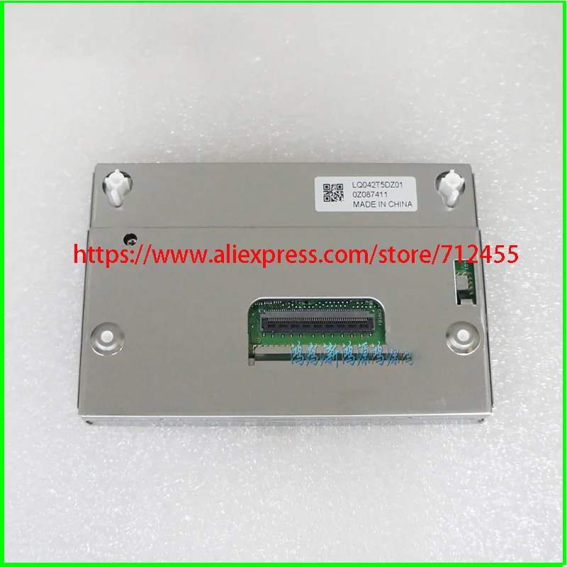 Imagem -02 - Original 4. Tela Lcd de Polegadas Lq042t5dz02 Lq042t5dz12 Lq042t5dz13b Lq042t5dz13k para o Medidor do Carro Novo