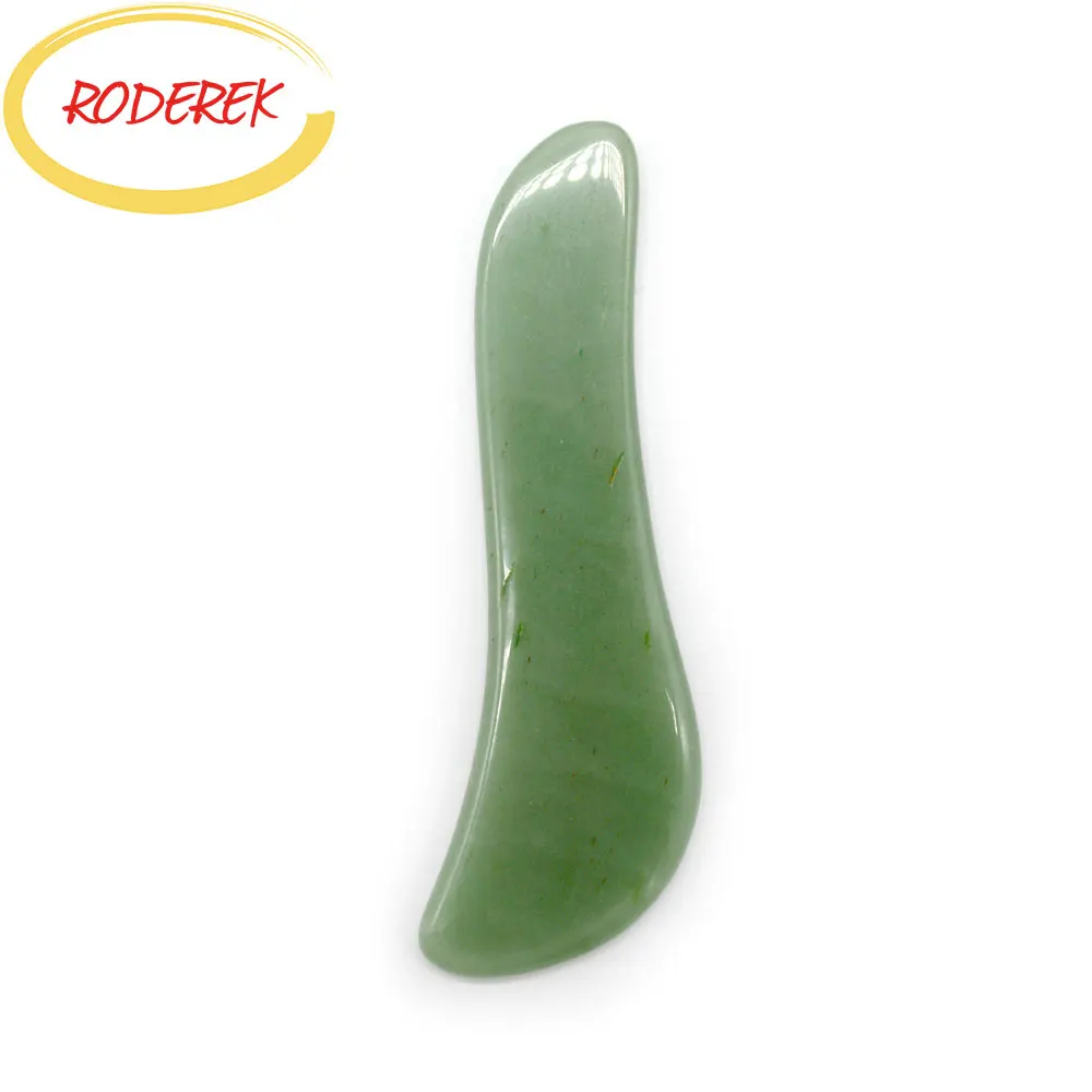 

Aventurine Jade Guasha Board For Body Gua Sha Tools For Health Scraper Body Massager For Pain Relieve