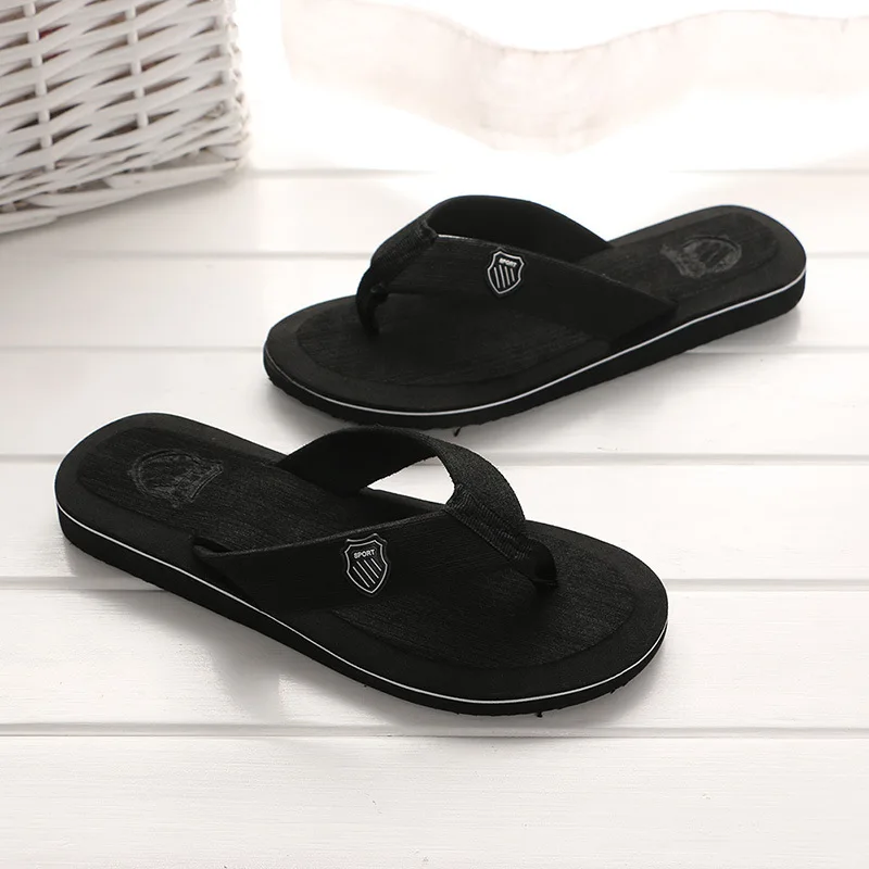 Summer Beach Slippers Men Flip Flops High Quality Beach Sandals Zapatos Hombre Casual Shoe Wholesale