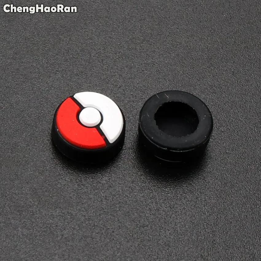 

ChengHaoRan 2pcs Joy Stick Grips Cap Joystick Cover For Nintendo Switch NS Controller Poke Ball Plus Game Case