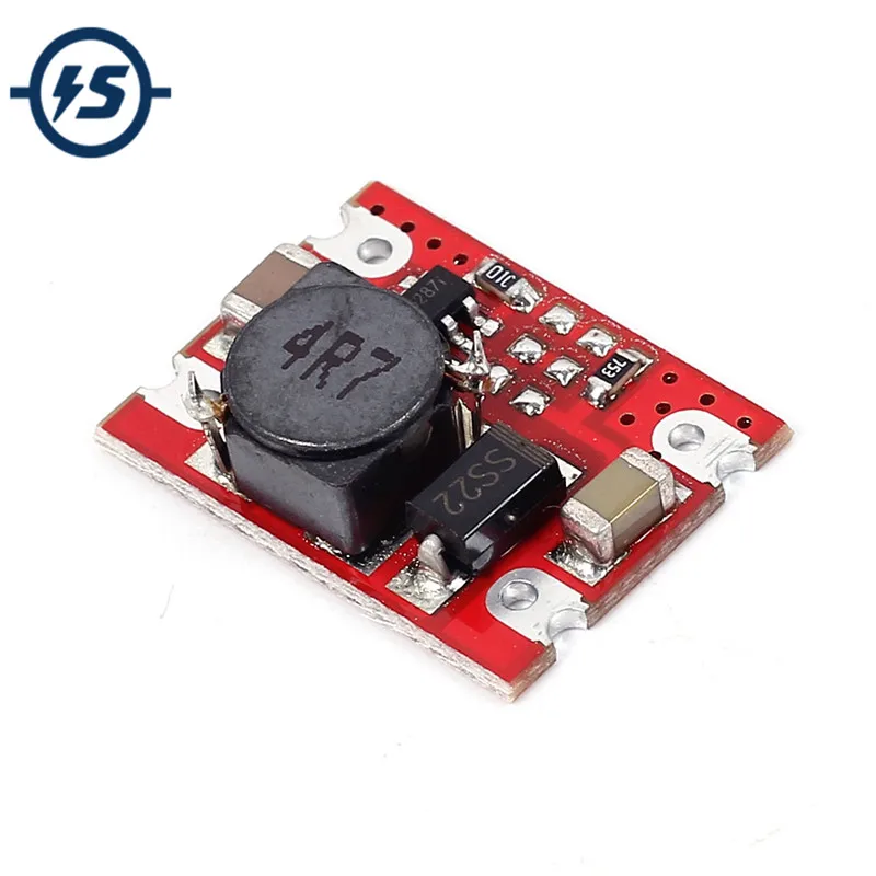 DC-DC Boost Converter Step Up Power Supply Module Voltage Regulator Board 2-5V to 5V 2A Fixed Output for Lithium Battery