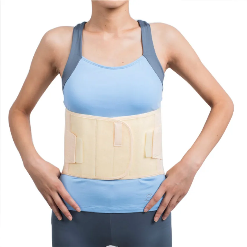 

Breathable Lower Back Support Double Pull Strap Lumbar Brace Posture Belt Pain